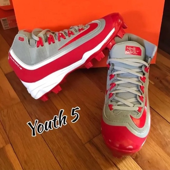 nike high top baseball cleats youth